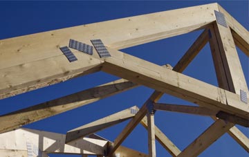White Houses roof trusses for new builds and additions